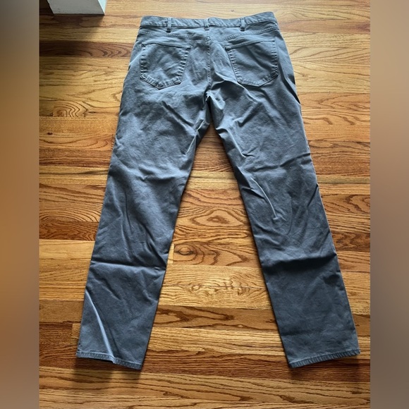 BANANA REPUBLIC - Men’s Slim Fit Traveler Pant Grey 38 x 34 - Picture 4 of 5